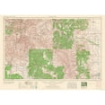 thumbnail image 1 of Topographical Map - Durango Colorado Quad - USGS 1953 - Vintage Wall Art, 1 of 4