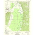 thumbnail image 1 of Topographical Map - Gorham Illinois Quad - USGS 1947 - 23 x 28.96 - Vintage Wall Art, 1 of 5