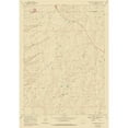 thumbnail image 1 of Topographical Map - Government Creek Wyoming Quad - USGS 1968 - Vintage Wall Art, 1 of 4