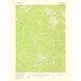 thumbnail image 1 of Topographical Map - Happy Camp California Oregon Quad - USGS 1961 - Vintage Wall Art, 1 of 4