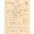 thumbnail image 1 of Topographical Map - Jefferson Ohio Quad - USGS 1907 - Vintage Wall Art, 1 of 4