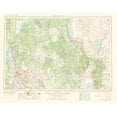 thumbnail image 1 of Topographical Map - Klamath Falls Oregon California Quad - USGS 1968 - 23 x 29.88 - Vintage Wall Art, 1 of 5