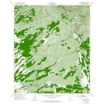 thumbnail image 1 of Topographical Map - Lewis Springs Arizona Quad - USGS 1952 - Vintage Wall Art, 1 of 4