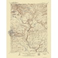 thumbnail image 1 of Topographical Map - Mt Adams Washington Quad - USGS 1904 - Vintage Wall Art, 1 of 4