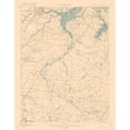 thumbnail image 1 of Topographical Map - New Brunswick New Jersey Quad - USGS 1901 - 23 x 29.39 - Vintage Wall Art, 1 of 2