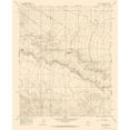 thumbnail image 1 of Topographical Map - North East Smith Creek Arizona Quad - USGS 1967 - Vintage Wall Art, 1 of 4