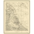 thumbnail image 1 of Topographical Map - Panoche California Quad - USGS 1913 - Vintage Wall Art, 1 of 4