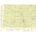 thumbnail image 1 of Topographical Map - Platte River Nebraska Quad - USAF 1962 - 23 x 30.22 - Vintage Wall Art, 1 of 5