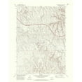 thumbnail image 1 of Topographical Map - Ploessers Draw Wyoming Quad - USGS 1972 - 23 x 29.37 - Vintage Wall Art, 1 of 5