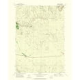 thumbnail image 1 of Topographical Map - Rozet Wyoming Quad - USGS 1971 - 23 x 29.06 - Vintage Wall Art, 1 of 5