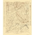 thumbnail image 1 of Topographical Map - Somerville New Jersey Quad - USGS 1898 - 23 x 27.88 - Vintage Wall Art, 1 of 5