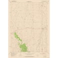 thumbnail image 1 of Topographical Map - Taylor Ranch Wyoming Quad - USGS 1954 - 23 x 32.15 - Vintage Wall Art, 1 of 5