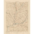 thumbnail image 1 of Topographical Map - Unadilla New York Quad - USGS 1918 - 23 x 29.68 - Vintage Wall Art, 1 of 5