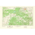 thumbnail image 1 of Topographical Map - Wichita Falls Texas Oklahoma Quad - USGS 1966 - Vintage Wall Art, 1 of 4
