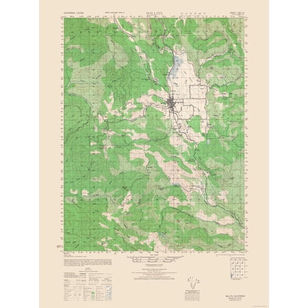 Topographical Map - Wilits Sheet - US Army 1943 - Vintage Wall Art price history and forecast - MAPS OF THE PAST
