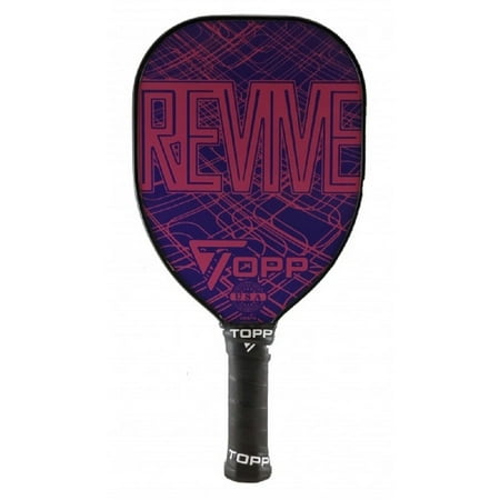 Topp Revive Composite Teardrop Pickleball Paddle (Purple)