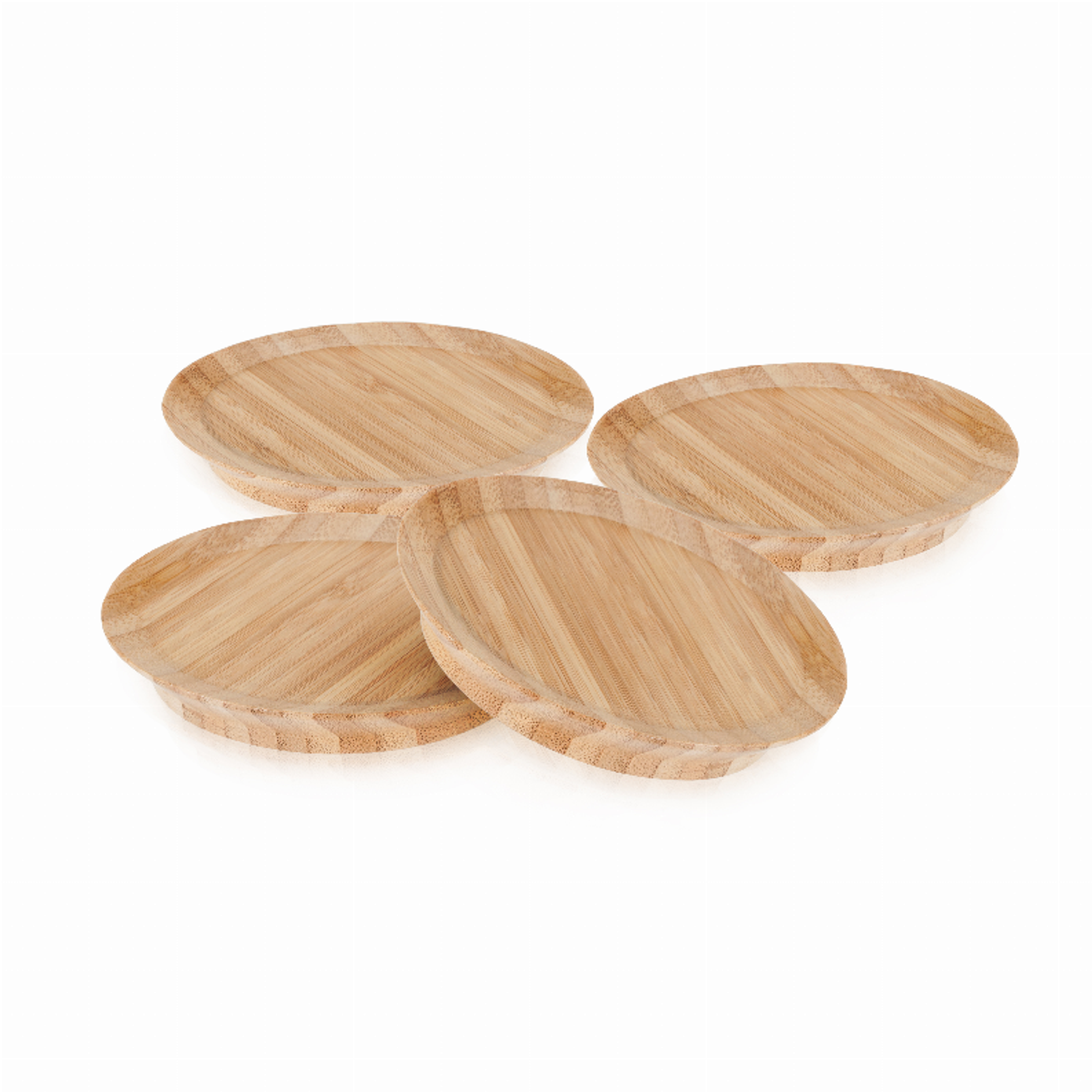 Topper Bamboo Appetizer Glass Toppers By True[ Natural ] - Walmart.com