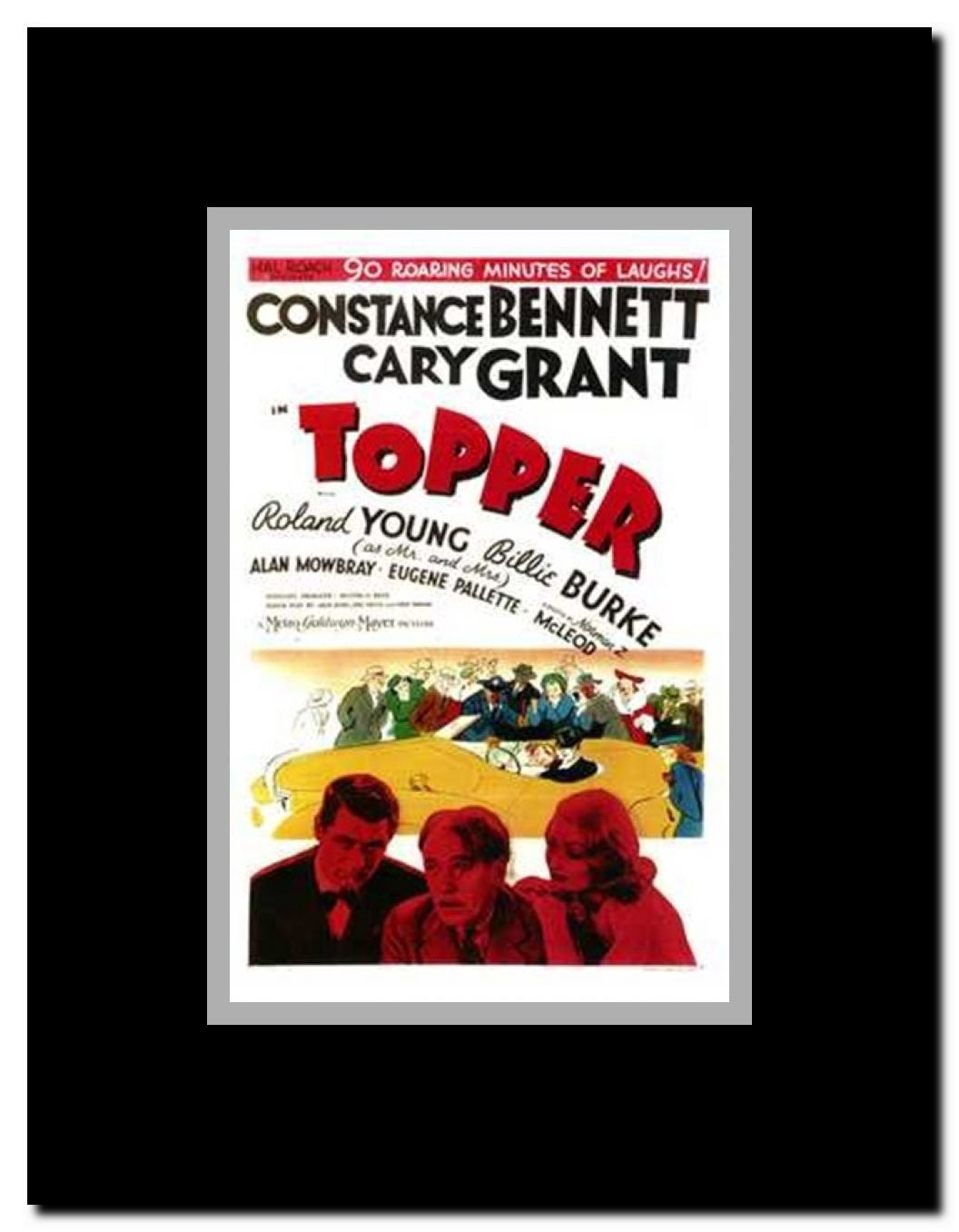 Topper Framed Movie Poster