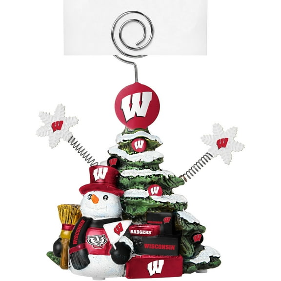 Topperscot by Boelter Brands NCAA Tree Photo Holder, University of Wisconsin Badgers