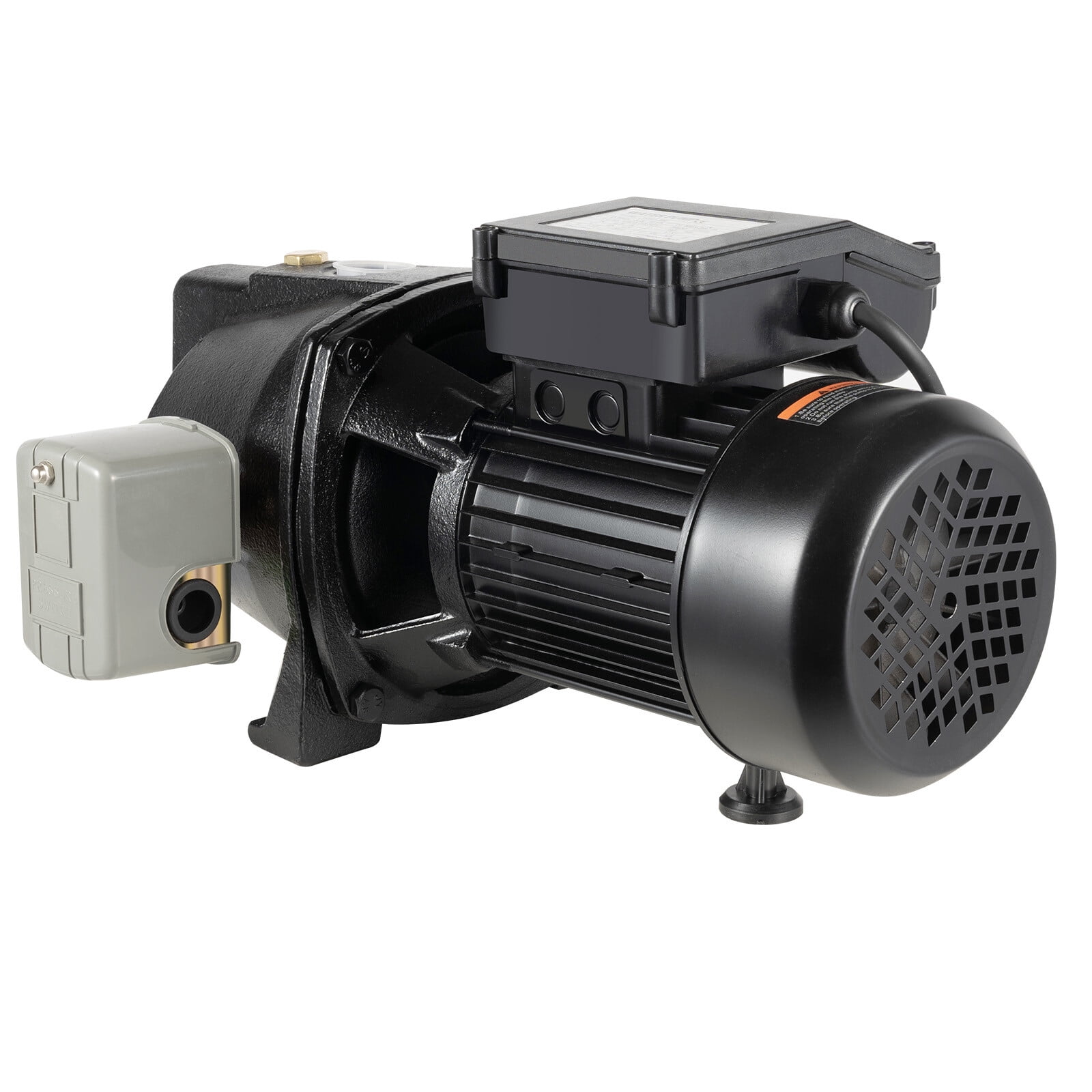 ToppiJoy 110V 0.75HP Water Pump, Self-Priming with Pressure Switch Shallow Water Pump