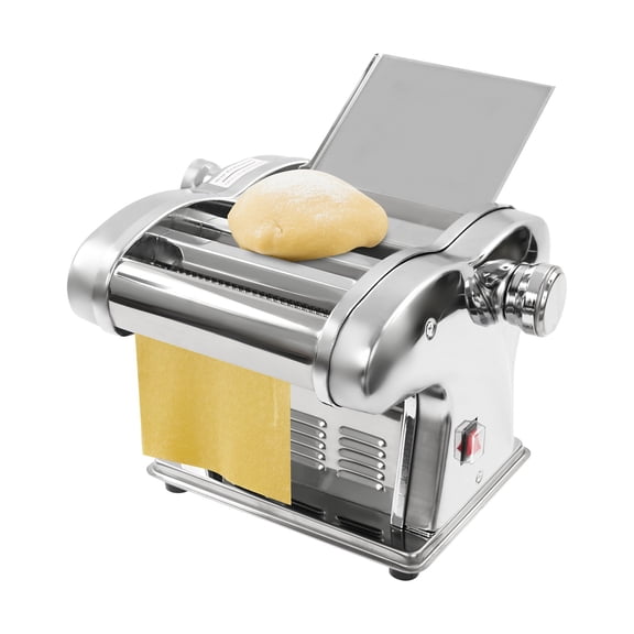 ToppiJoy 135W Electric Pasta Machine, Stainless Steel Noodle Maker, Automatic Pasta Roller, for Home Kitchen, Restaurant