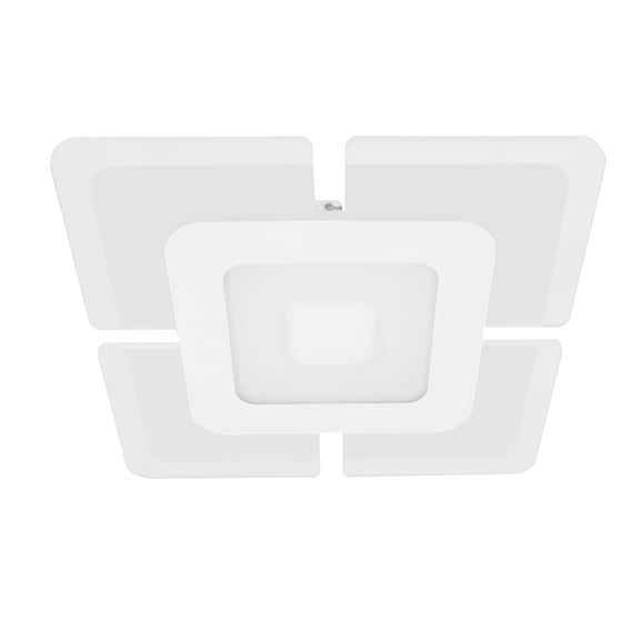 ToppiJoy 15.75'' Modern Square LED Ceiling Light, Chandelier Minimalist Decoration Ultra-Thin Ceiling Lamp