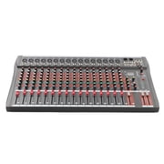 ToppiJoy 16-channel Audio Mixer Console, Professional DJ Audio Mixer, DJ Mixing Console