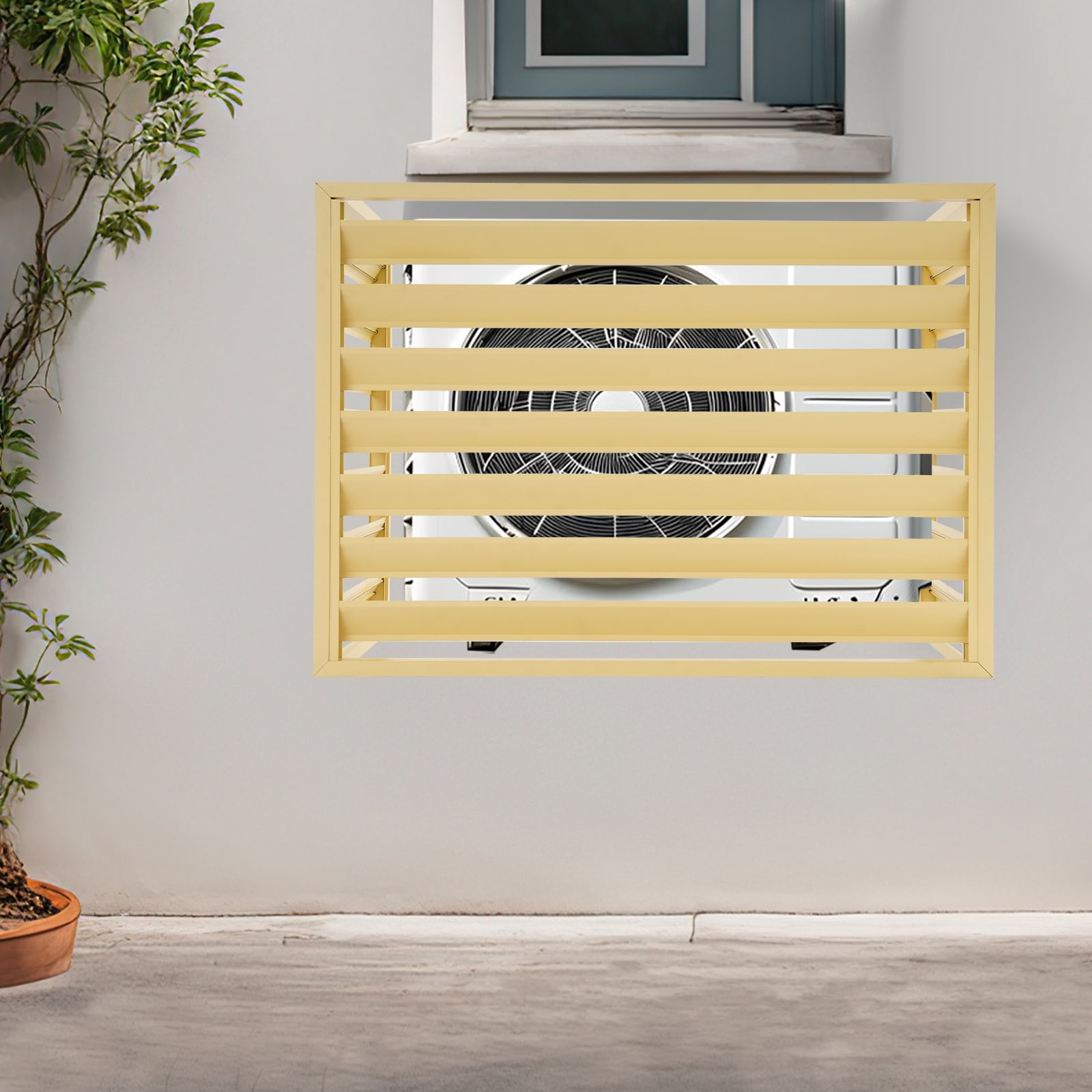 ToppiJoy 2–3P 3 Panels Air Conditioner Fence, AC Protection Pool ...