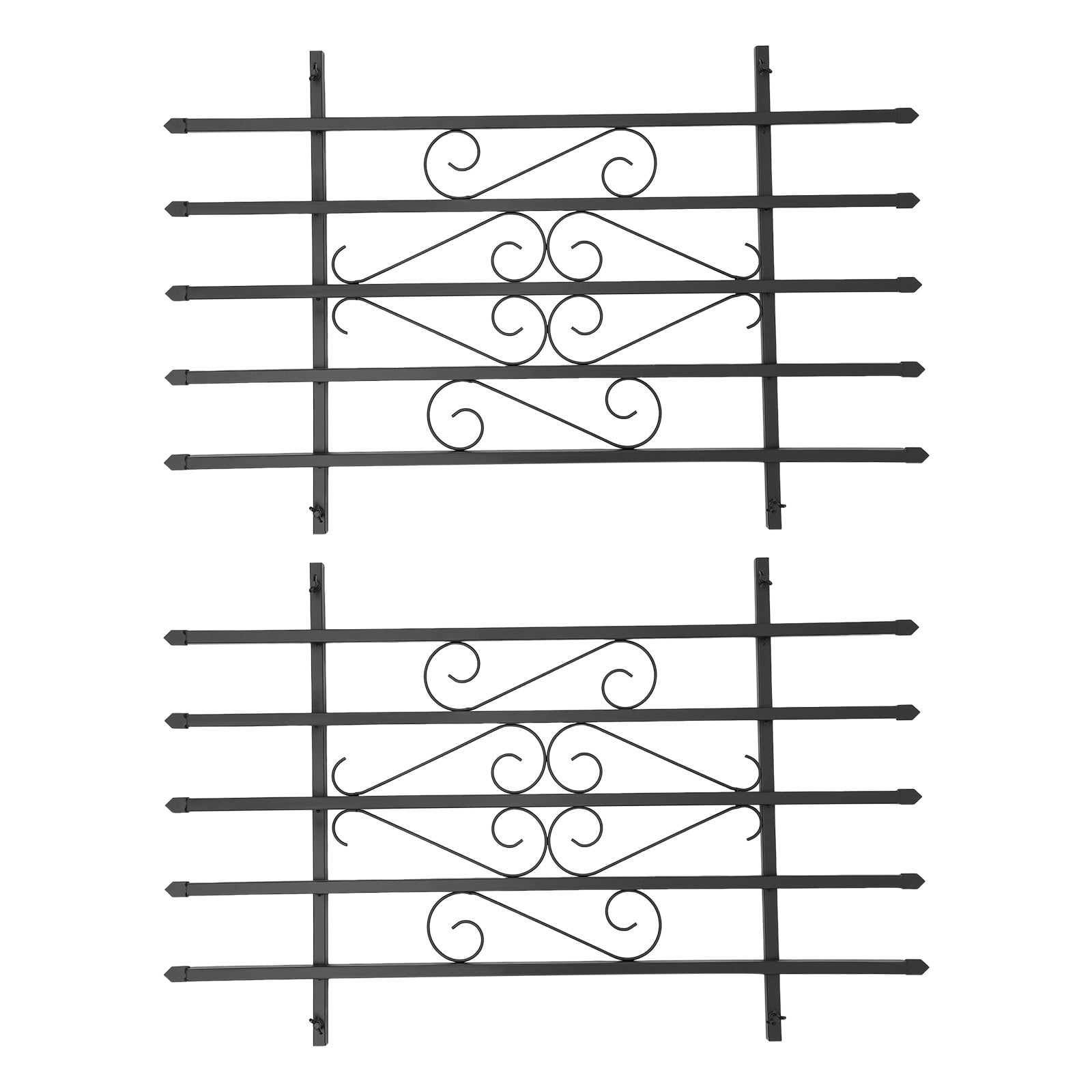 Window Bar Guard ToppiJoy 24*36in Window Bar Guard, Window Security Bars, Sturdy Window ...