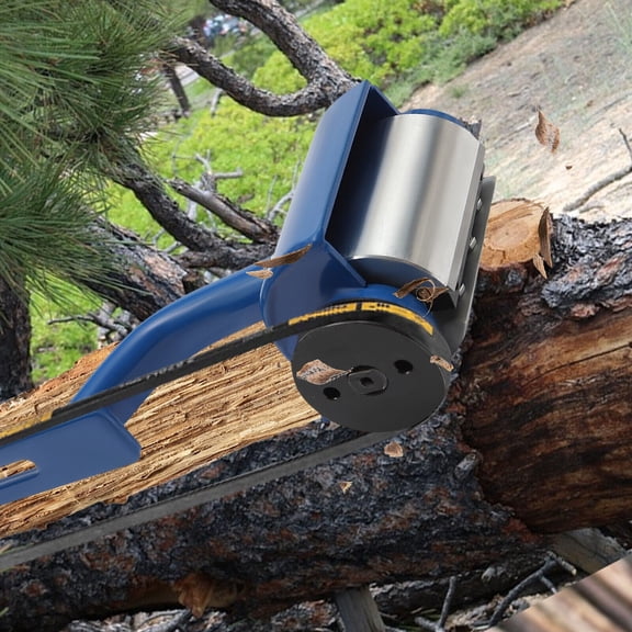 ToppiJoy 27*13.5cm Chainsaw Carving Mill Attachment Log Debarker Peeler Notcher for Wood Debarking