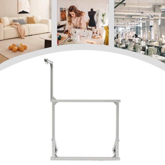 ToppiJoy 27.5'' Rug Tufting Frame, Aluminum Metal Tufting Kit for DIY Rug Making
