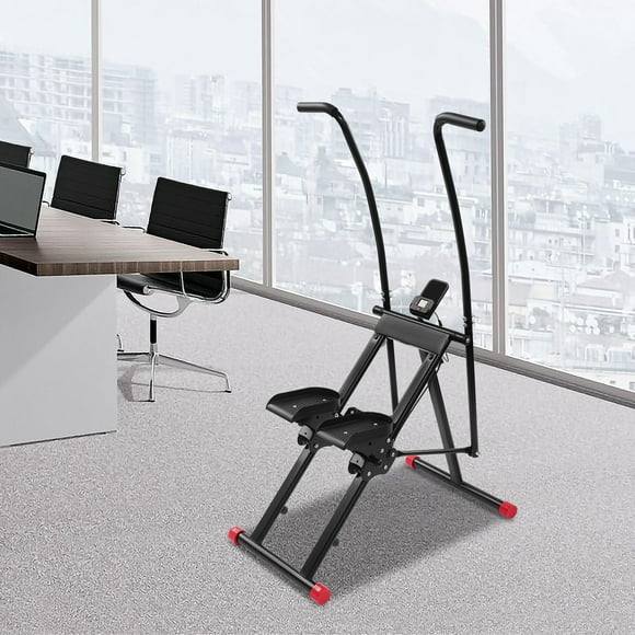 ToppiJoy 3 Gears Adjustable Stair Stepper, Vertical Climber, Home Gym Full-Body Workout Black