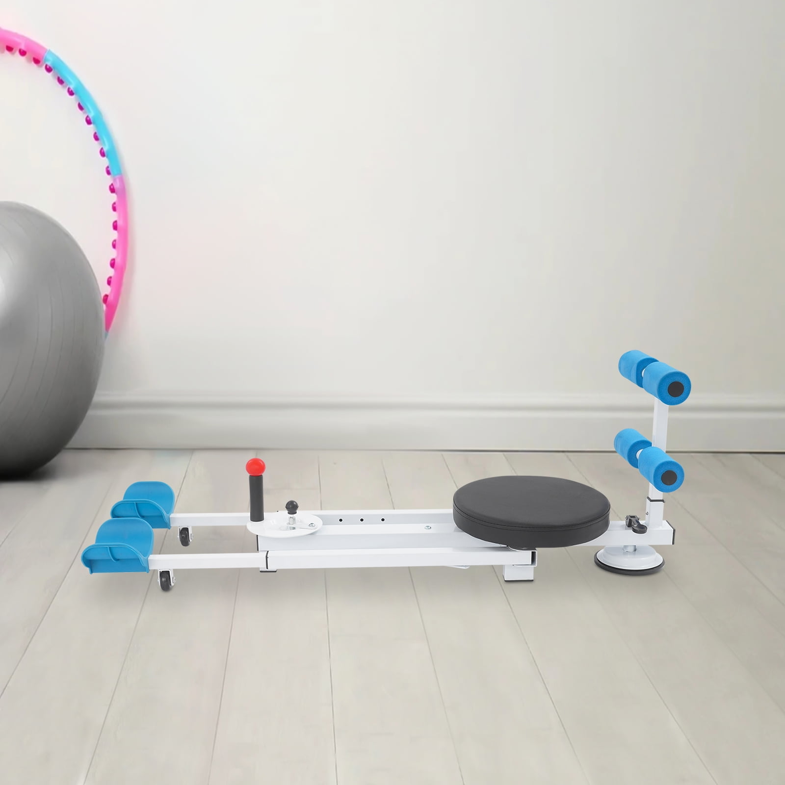 ToppiJoy 3-in-1 Hip Abductor Machine & Stretcher for Dancers, Split Machine for Home Gym with 3-Level Resistance Bands, Hip Flexibility & Strength Trainer for Women & Men