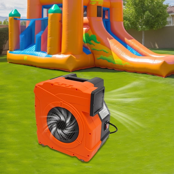 ToppiJoy 3HP Inflatable Bounce House Air Blower, Powerful Bounce House Air Blower Fan for Large Inflatable Bounce House, Paint Booth, Bouncy Castle and Water Slides