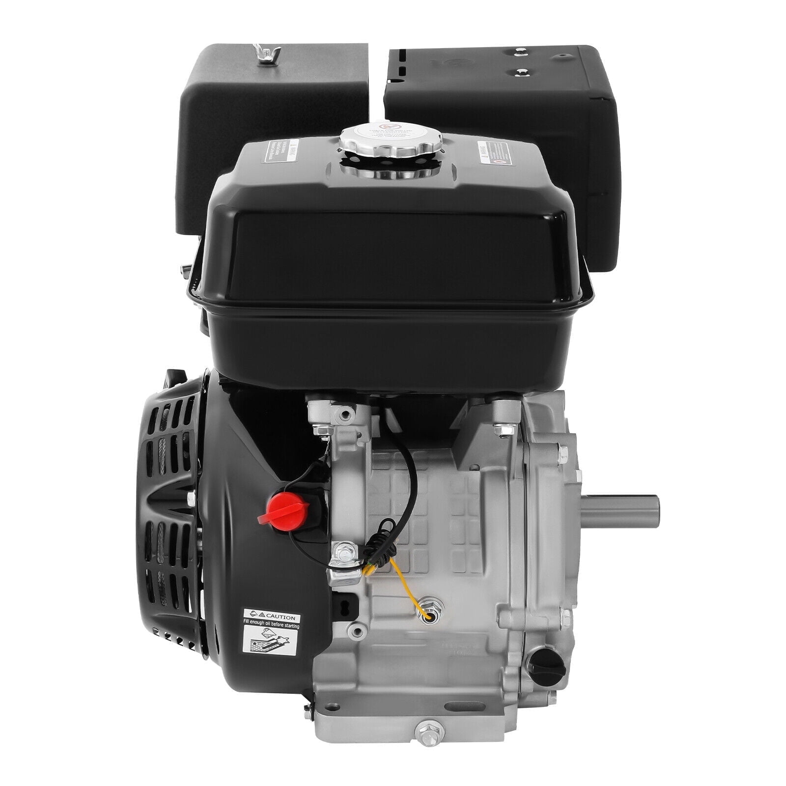 Genkins 16 HP 420cc Engine Horizontal Shaft with Electric Starter & Fuel Pull Automatic