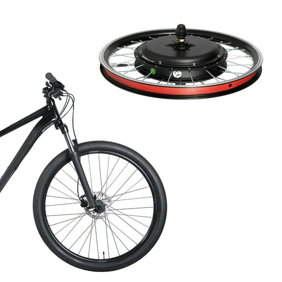 ToppiJoy 48V 1000W 20Inch Front Wheel E Bike Conversion Kit Electric Bicycle Conversion Kit