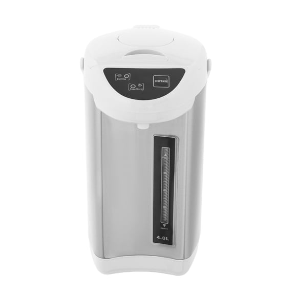 ToppiJoy 4L Portable Electric Kettle, Electric Water Boiler Warmer Stainless Steel with Boil Dry Protection LED Indicator (Grey)