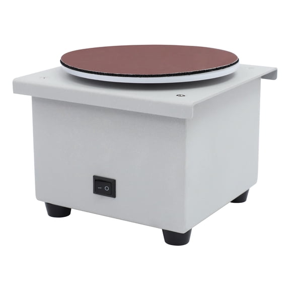 ToppiJoy 6 Inch Mini Disc Sander, Adjustable Speed Bench Sander with 20 Sandpapers for Wood Metal Knife Sharpening