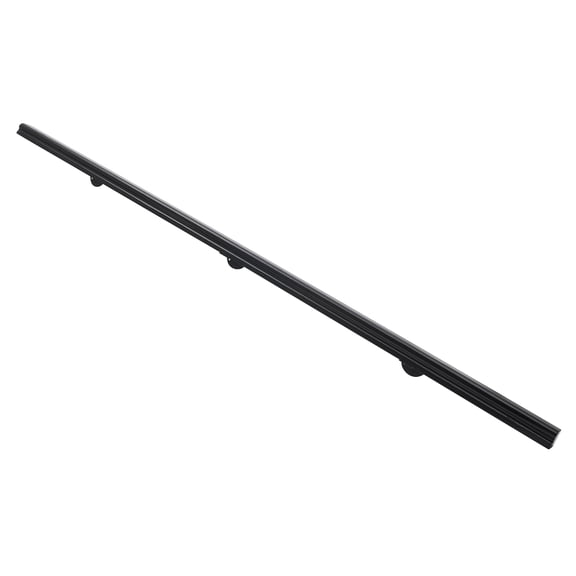 ToppiJoy 7ft Wall Mounted Wooden Handrails, Non-Slip Staircase Handrail for Stairs Indoor Outdoor, Home Garden Corridor Lofts Decking (Black)