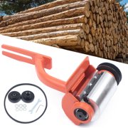 ToppiJoy Adjustable Wood Blade Debarking Peeling Tool, Debarking Device Tool for Debarking Logs with Splash Guard and Gloves, for Planing, Peeling and Other Wood Processing Methods