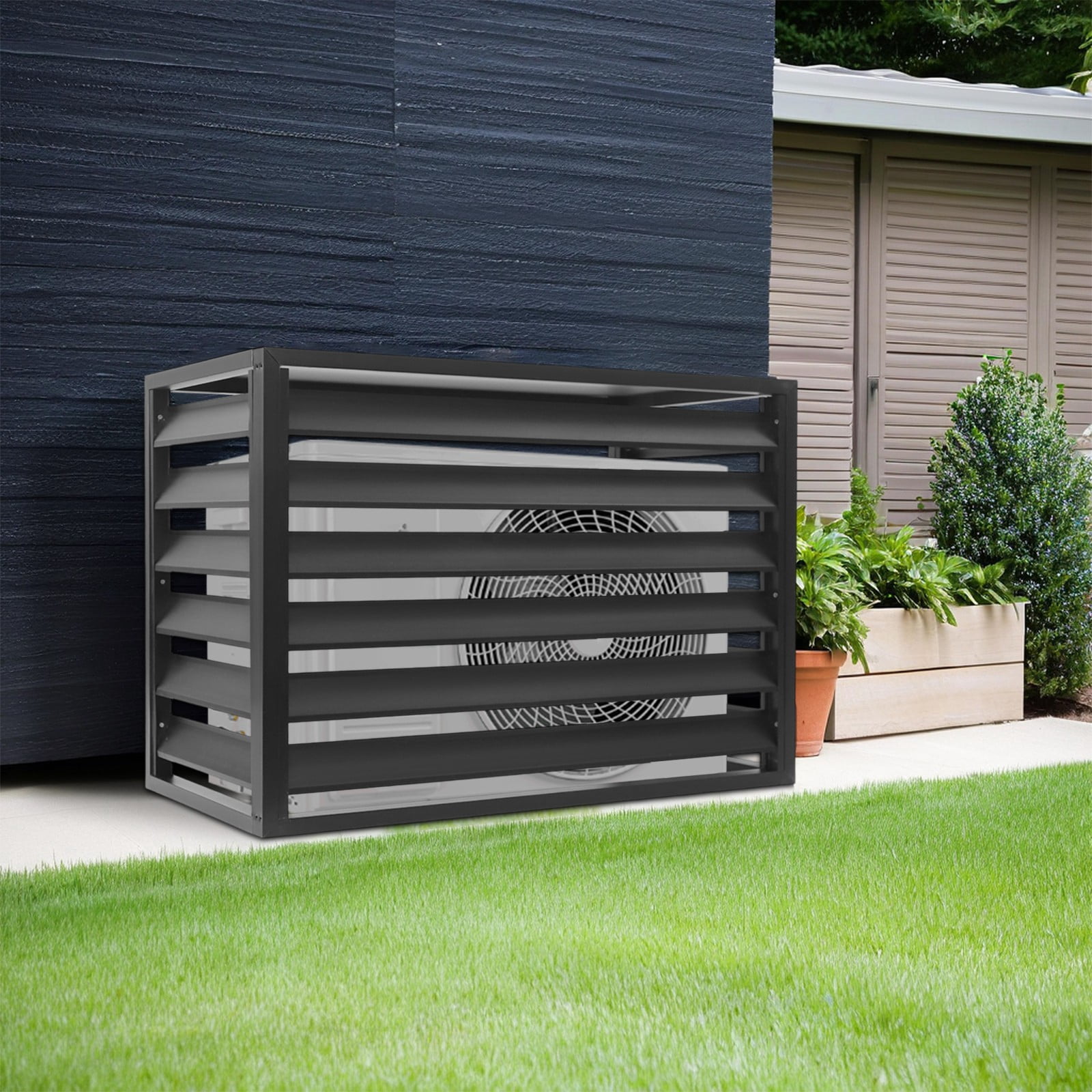ToppiJoy Air Conditioner Fence, Privacy Fence Panels, Ac Fence for ...