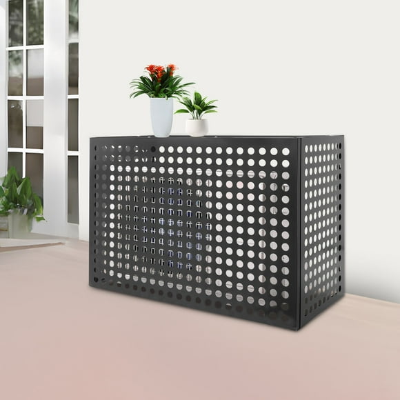 ToppiJoy Air Conditioner Fence for Outdoor Units, Air Conditioner Fence, Privacy Fence Cover for A/C Conditioning Unit Outdoor 110*55*80cm Dark Grey
