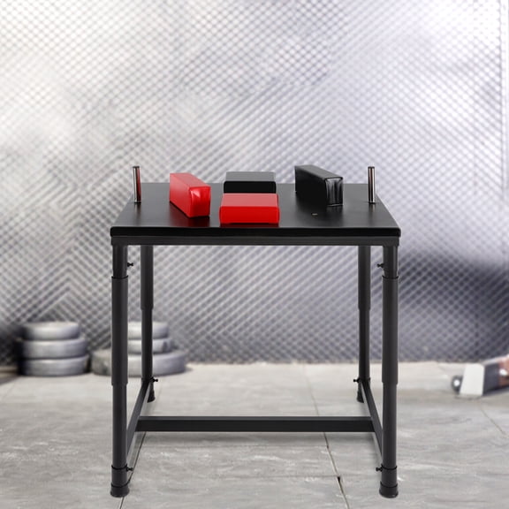 ToppiJoy Arm Wrestling Floorstanding Table, Arm Wrestling Battle Table, Competition Training Arm Wrestling Battle Table Arm Wrestling Equipment with Adjustable Pad for Home Gym Club