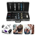 thumbnail image 1 of ToppiJoy Barber Tool Case, Aluminum Alloy Construction & Dual Combination Locks, Professional Hair Stylist Case For Clippers, Scissors & Salon Tools (198 chars), 1 of 11