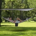 thumbnail image 1 of ToppiJoy Camping Hammock with Mosquito Net, Portable Double Single Hammock Hold up 200kg, Outdoor Mosquito Net for Camping Backpacking Backyard Hiking(Black, Grey), 1 of 27