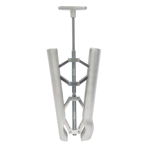 ToppiJoy Cast Aluminum Boot Instep Stretcher Vamp Raiser, Shoe Expander, Instep Stretcher for Western, Cowboy, Hiking, Work Riding Boots Large