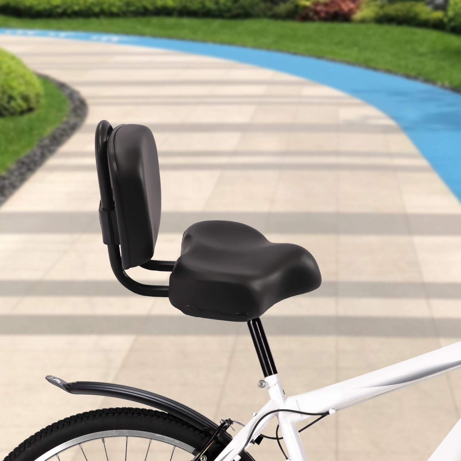 Comfortable Tricycle Bike Saddle Seat Rest,Universal Bicycle Wide