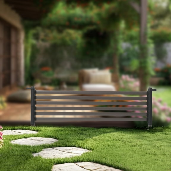 ToppiJoy Fence Privacy Screen, Privacy Fence Screen,Pointed End Design Privacy Screen Fence for Balcony Yard Outdoor Pool (43.31*14.17in)