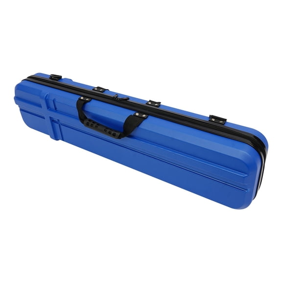 ToppiJoy Hard Recurve Bow Case, Archery Bow Cases with Sponge Padding, Handle and Shoulder Strap, for Disassembled Bows and Arrows, Blue