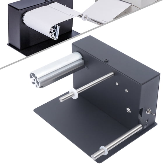 ToppiJoy Label Rewinder, 18cm Rewinder Two-Way Label Rewinder Synchronization Rewinding Machine for Bar Code Tags
